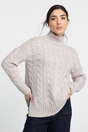 
                  
                    Cable Turtleneck Sweater
                  
                