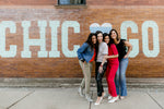 Cinnamon Boutique Online Store Image of Four Women in Clothing