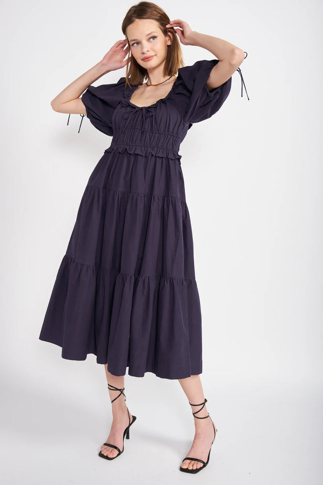 En Saison Brielle Midi Dress – Cinnamon Boutique En Saison Brielle Midi Dress – Cinnamon Boutique